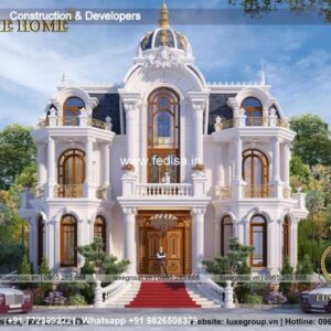 Exterior House Luxury Villa Luxury  House House Front Design Home Front Design-0019