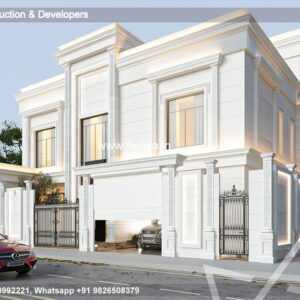 Exterior House Luxury Villa Luxury  House House Front Design Home Front Design-0049