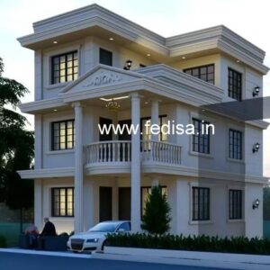 Exterior House Luxury Villa Luxury  House House Front Design Home Front Design-0090