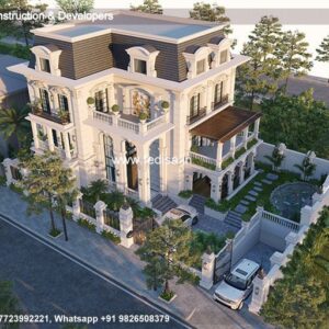 Exterior House Luxury Villa Luxury  House House Front Design Home Front Design-0147