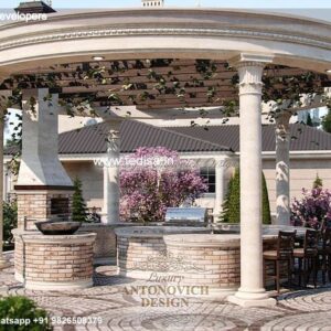 Exterior House Luxury Villa Luxury  House House Front Design Home Front Design-0153