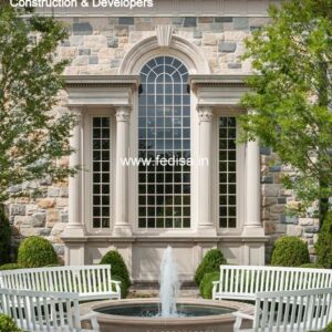 Exterior House Luxury Villa Luxury  House House Front Design Home Front Design-0173