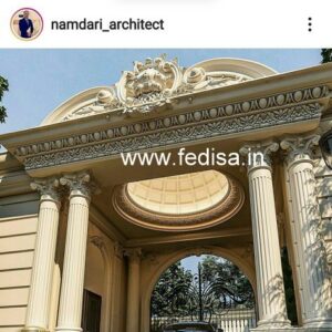 Exterior House Luxury Villa Luxury  House House Front Design Home Front Design-0207