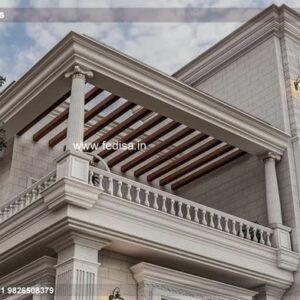 Exterior House Luxury Villa Luxury  House House Front Design Home Front Design-0236