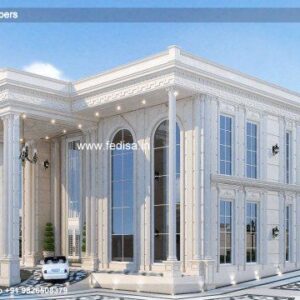 Exterior House Luxury Villa Luxury  House House Front Design Home Front Design-0271