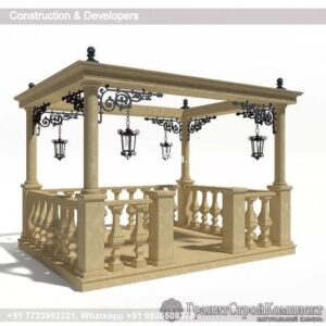 Exterior House Luxury Villa Luxury  House House Front Design Home Front Design-0272