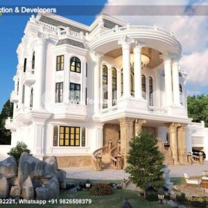 Exterior House Luxury Villa Luxury  House House Front Design Home Front Design-0323