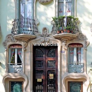 Exterior House Luxury Villa Luxury  House House Front Design Home Front Design-0326