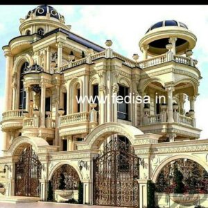 Exterior House Luxury Villa Luxury  House House Front Design Home Front Design-0333