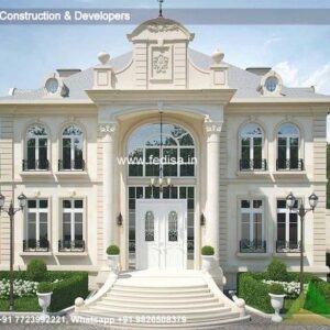 Exterior House Luxury Villa Luxury  House House Front Design Home Front Design-0339