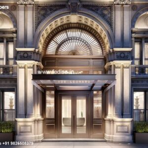 Exterior House Luxury Villa Luxury  House House Front Design Home Front Design-0353