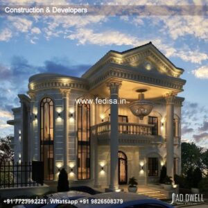 Exterior House Luxury Villa Luxury  House House Front Design Home Front Design-0370