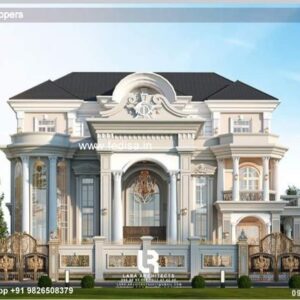 Exterior House Luxury Villa Luxury  House House Front Design Home Front Design-0374