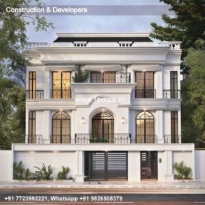 Exterior House Luxury Villa Luxury  House House Front Design Home Front Design-0375