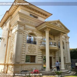 Exterior House Luxury Villa Luxury  House House Front Design Home Front Design-0379