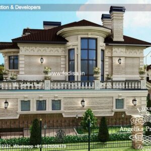 Exterior House Luxury Villa Luxury  House House Front Design Home Front Design-0380