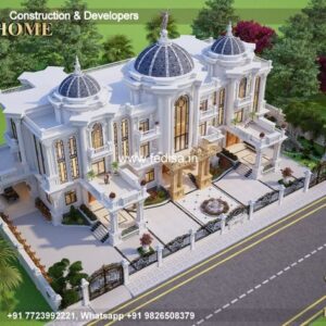Exterior House Luxury Villa Luxury  House House Front Design Home Front Design-0393