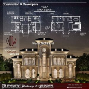 Exterior House Luxury Villa Luxury  House House Front Design Home Front Design-0396