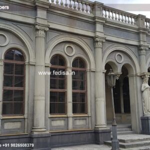 Exterior House Luxury Villa Luxury  House House Front Design Home Front Design-0453