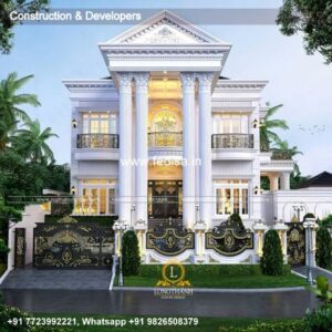 Exterior House Luxury Villa Luxury  House House Front Design Home Front Design-0459