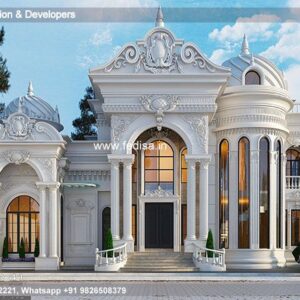 Exterior House Luxury Villa Luxury  House House Front Design Home Front Design-0462