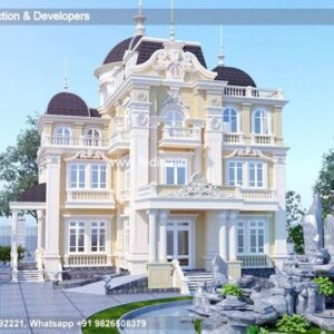 Exterior House Luxury Villa Luxury  House House Front Design Home Front Design-0478