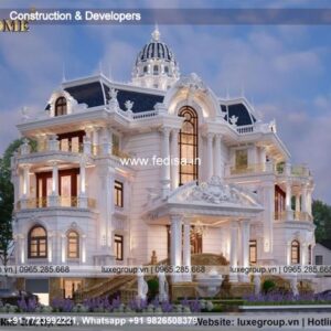 Exterior House Luxury Villa Luxury  House House Front Design Home Front Design-0486