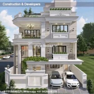 Exterior House Luxury Villa Luxury  House House Front Design Home Front Design-0495