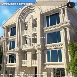 Exterior House Luxury Villa Luxury  House House Front Design Home Front Design-0514