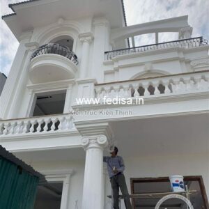 Exterior House Luxury Villa Luxury  House House Front Design Home Front Design-0542