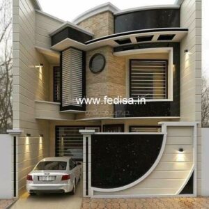 Exterior House Luxury Villa Luxury  House House Front Design Home Front Design-0566