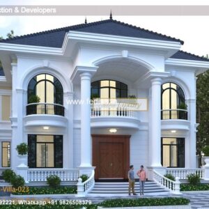 Exterior House Luxury Villa Luxury  House House Front Design Home Front Design-0637