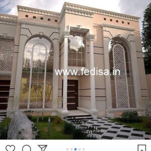 Exterior House Luxury Villa Luxury  House House Front Design Home Front Design-0638