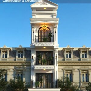 Exterior House Luxury Villa Luxury  House House Front Design Home Front Design-0664