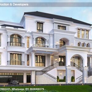 Exterior House Luxury Villa Luxury  House House Front Design Home Front Design-0678