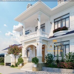 Exterior House Luxury Villa Luxury  House House Front Design Home Front Design-0680