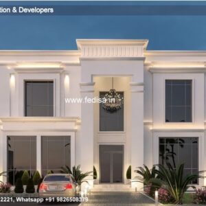 Exterior House Luxury Villa Luxury  House House Front Design Home Front Design-0703