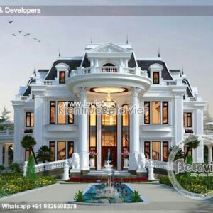 Exterior House Luxury Villa Luxury  House House Front Design Home Front Design-0782