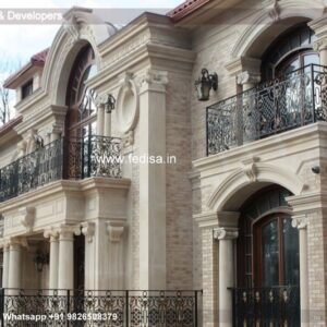 Exterior House Luxury Villa Luxury  House House Front Design Home Front Design-0823