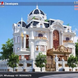 Exterior House Luxury Villa Luxury  House House Front Design Home Front Design-0848