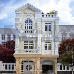 Exterior House Luxury Villa Luxury  House House Front Design Home Front Design-0859