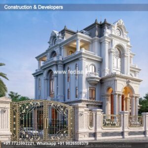 Exterior House Luxury Villa Luxury  House House Front Design Home Front Design-0883