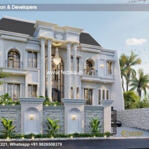 Exterior House Luxury Villa Luxury  House House Front Design Home Front Design-0910