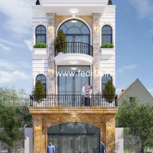Exterior House Luxury Villa Luxury  House House Front Design Home Front Design-1003