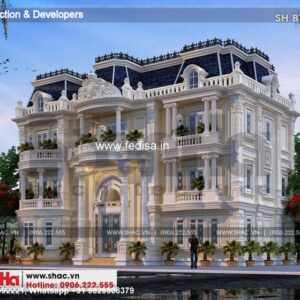 Exterior House Luxury Villa Luxury  House House Front Design Home Front Design-1019