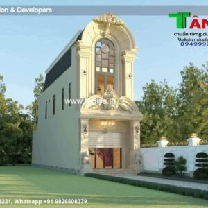 Exterior House Luxury Villa Luxury  House House Front Design Home Front Design-1034