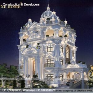 Exterior House Luxury Villa Luxury  House House Front Design Home Front Design-1054