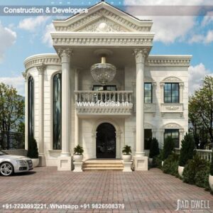 Exterior House Luxury Villa Luxury  House House Front Design Home Front Design-1078