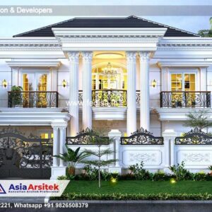 Exterior House Luxury Villa Luxury  House House Front Design Home Front Design-1088