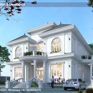 Exterior House Luxury Villa Luxury  House House Front Design Home Front Design-1112